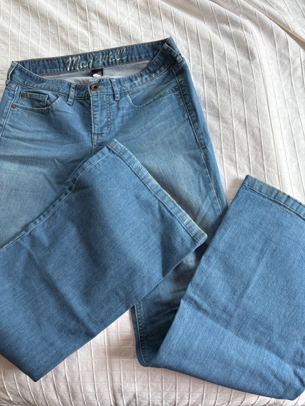 Light Blue Flared Madewell Jeans - women’s size 29